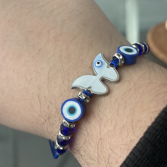 evil eye and butterfly bracelet - Picture 4 of 4